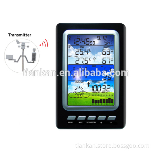 Color professional weather station